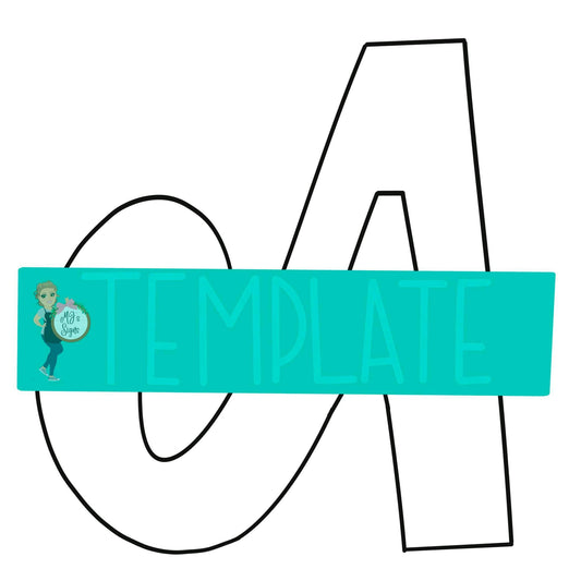 Alphabet Digital Template