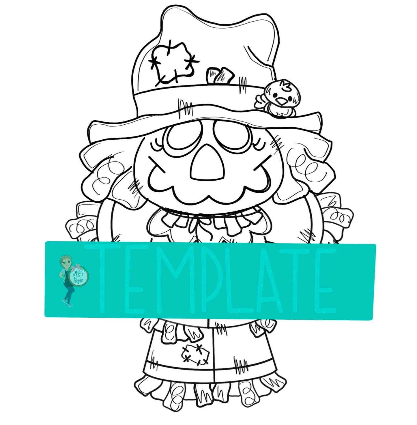 Scarecrow Digital Template
