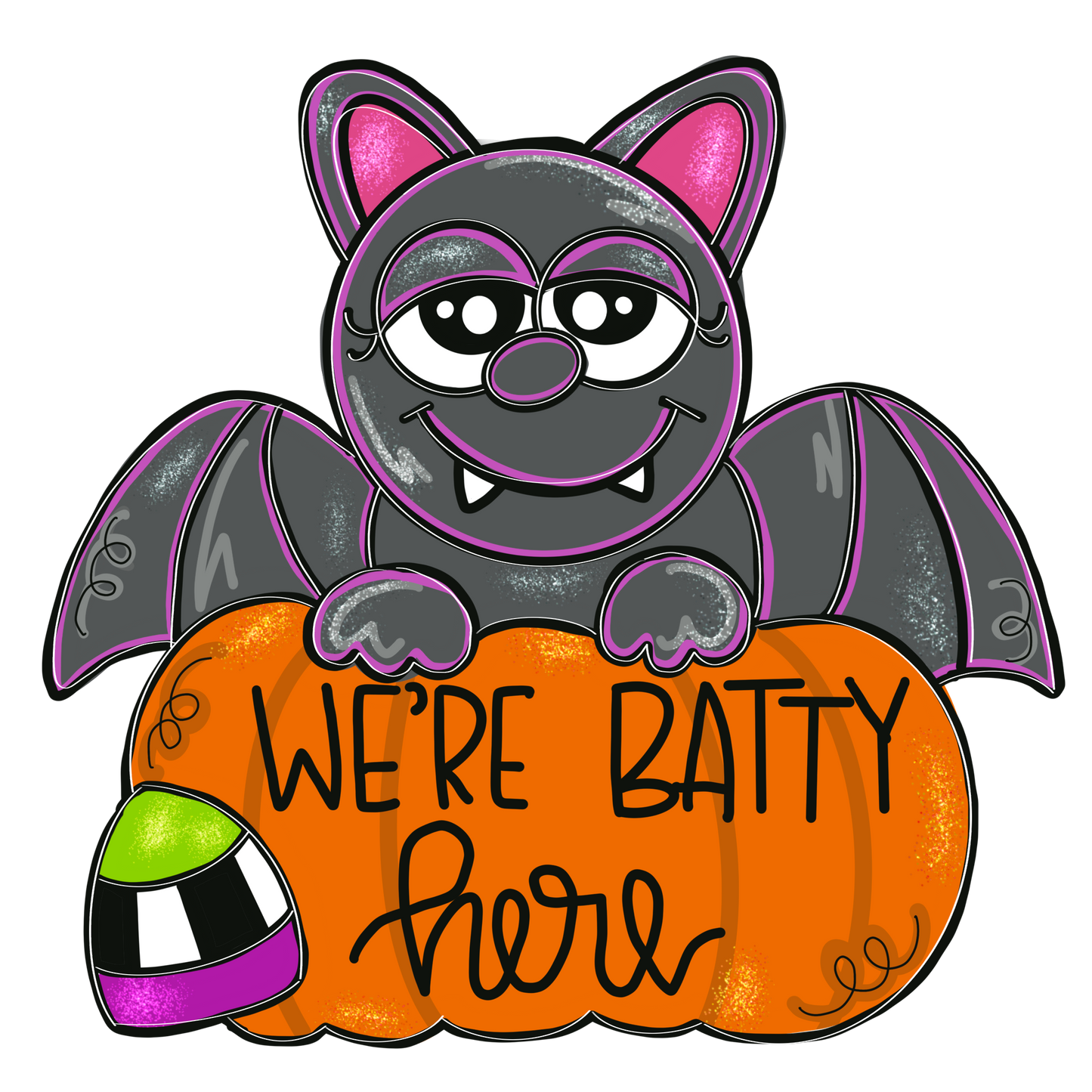 Bat Digital Template
