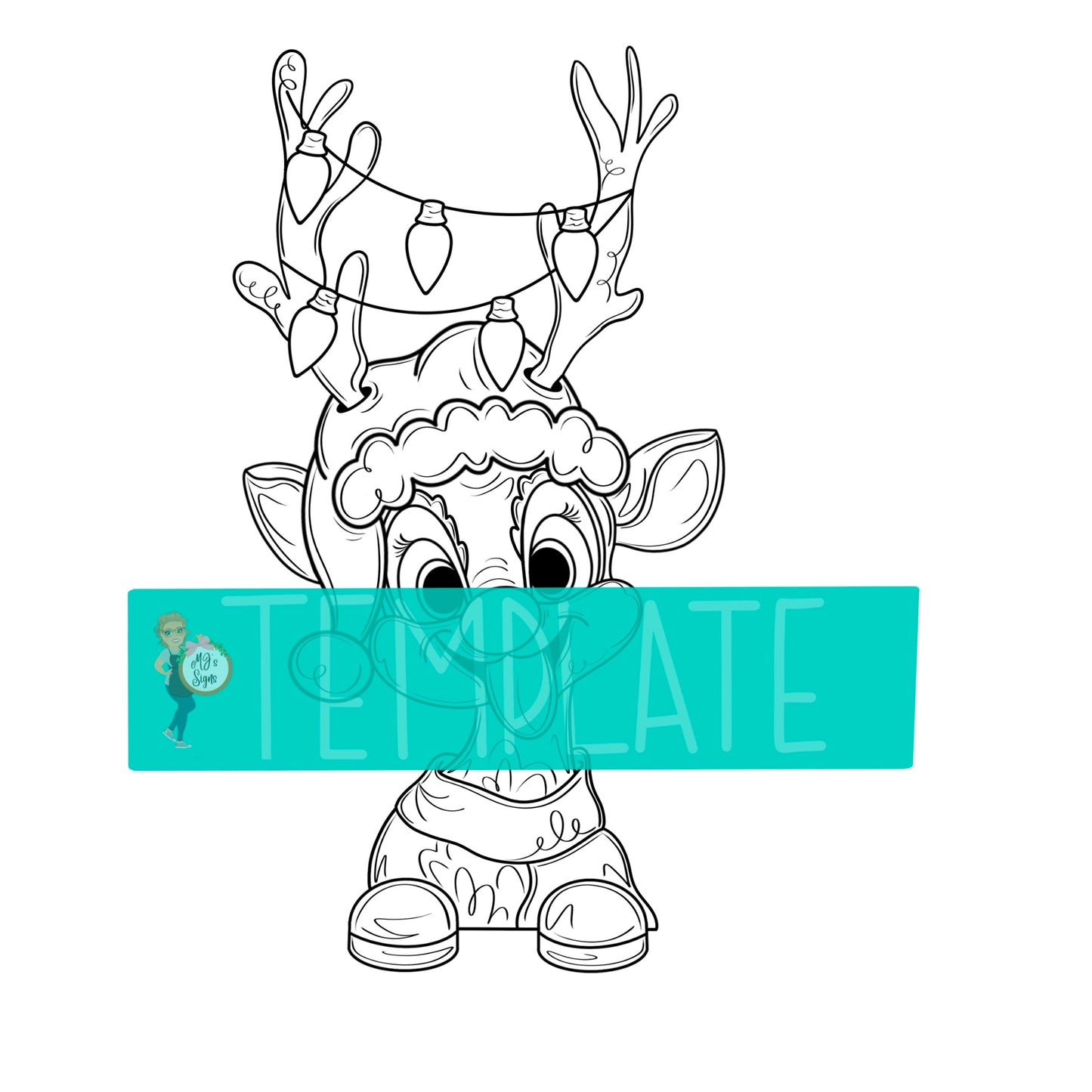 Rudolf Digital Template