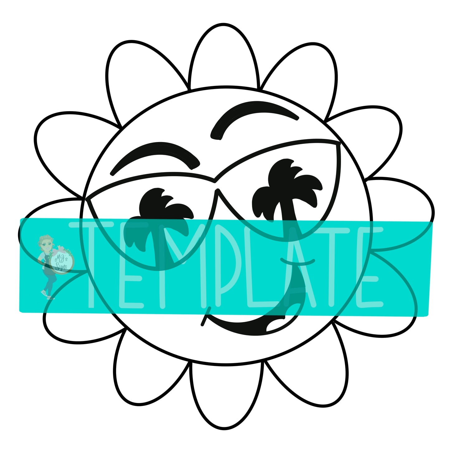 Sunshine Digital Template