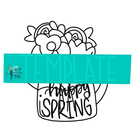 Happy Spring Digital Template