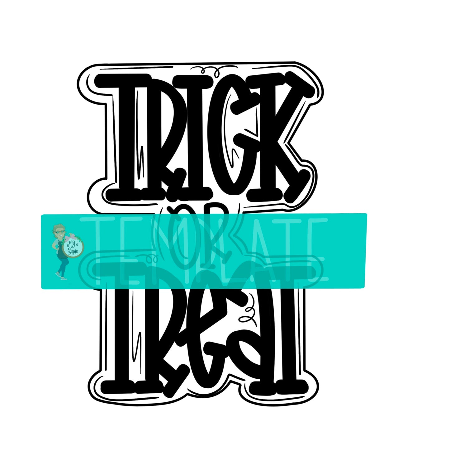 Trick or Treat Digital Template