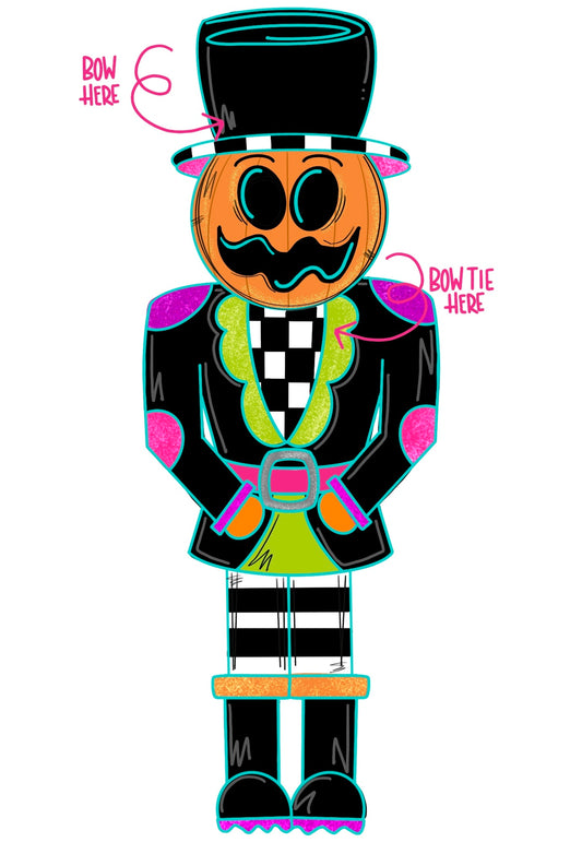 Pumpkin Man Digital Template