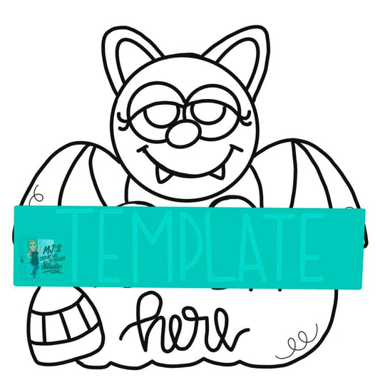 Bat Digital Template