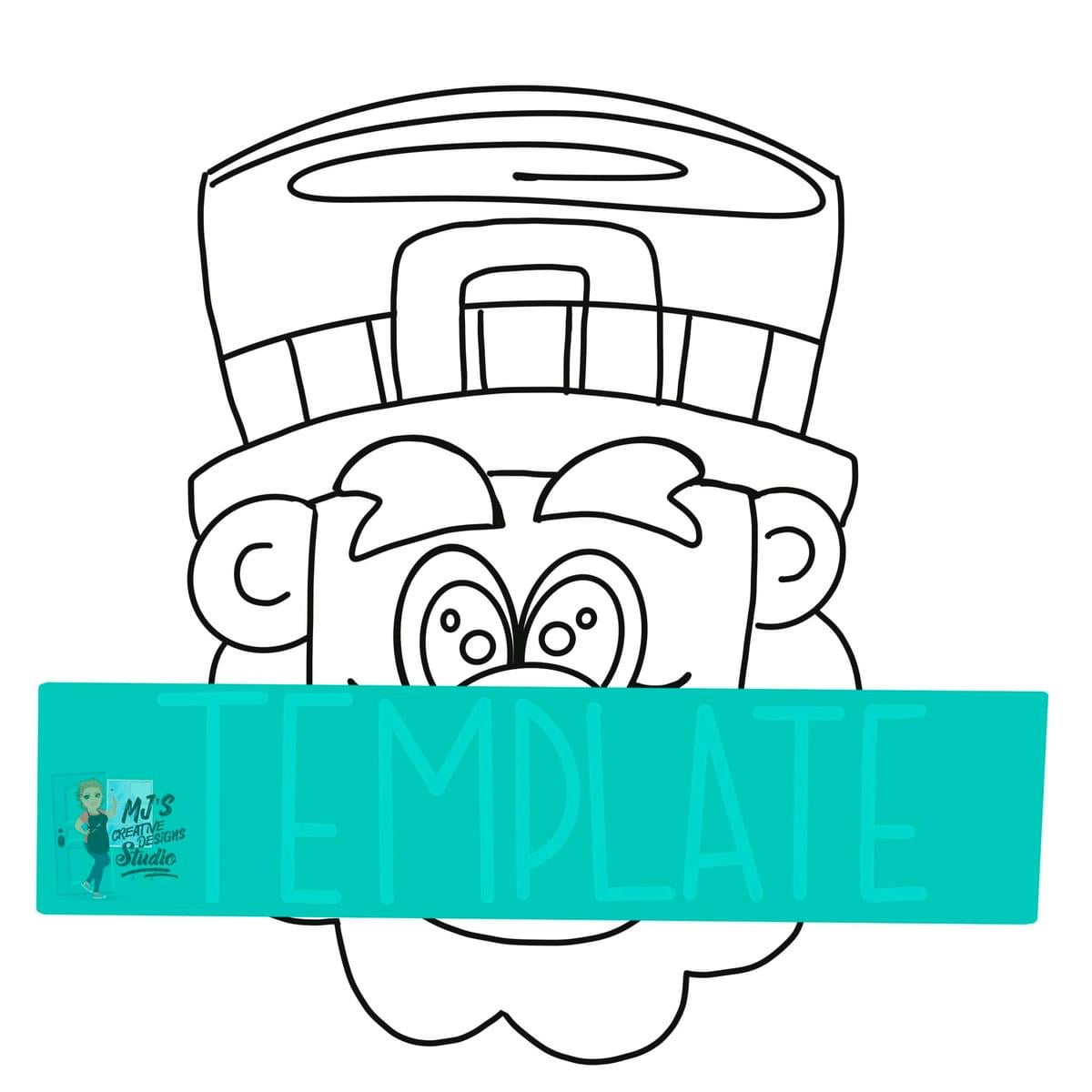 Leprechaun Digital Template